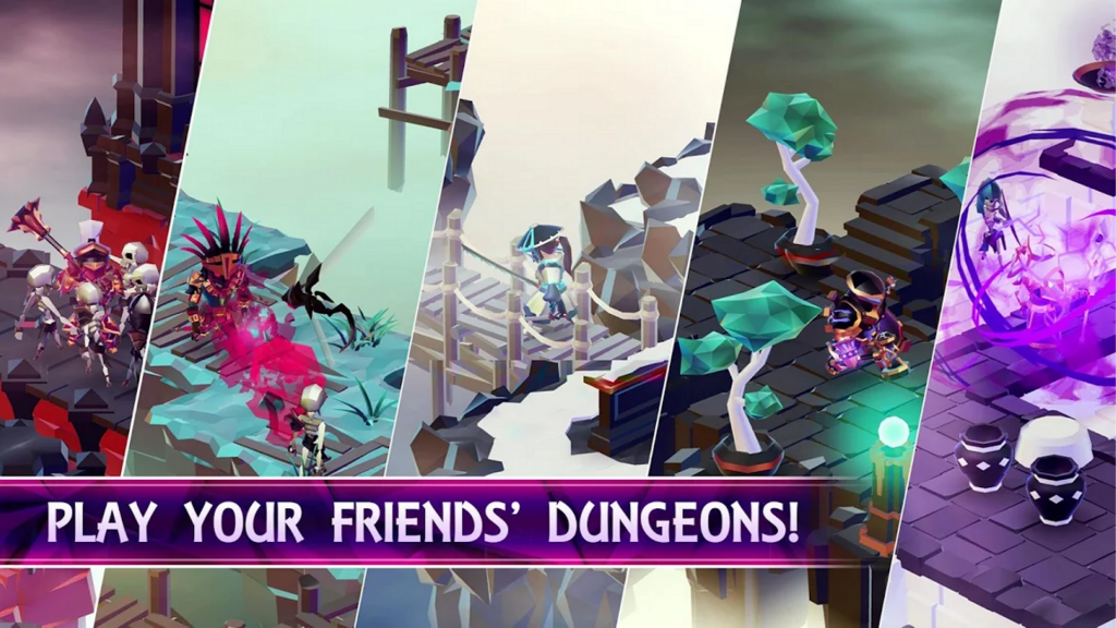 Play your friends' Dungeon 