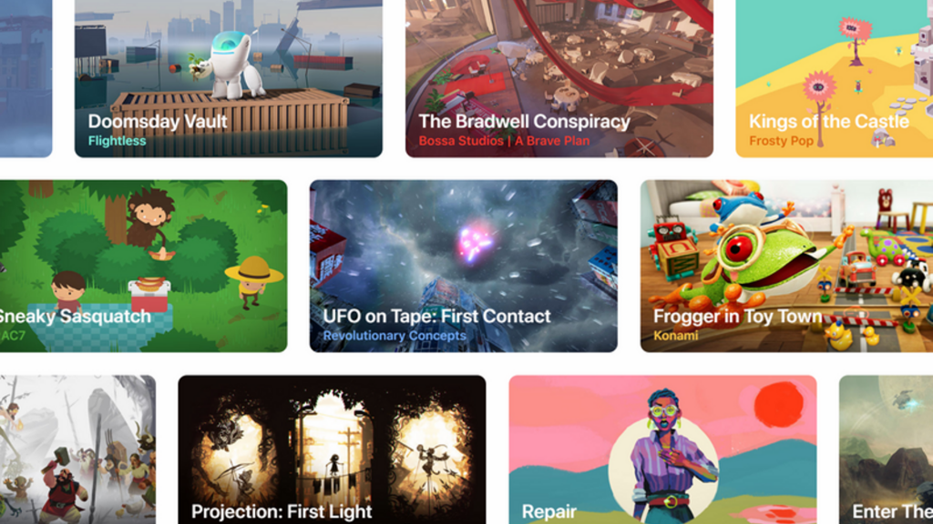 Apple Arcade games