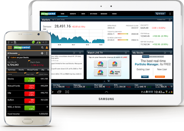 Moneycontrol Markets App Video| Stay up-to-date at all times