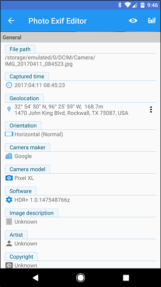 How to View, Edit, and Remove Location and Other EXIF Data From Your Photos