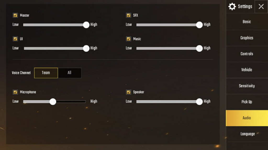 Enable and Disable Voice Chat in PUBG Mobile 