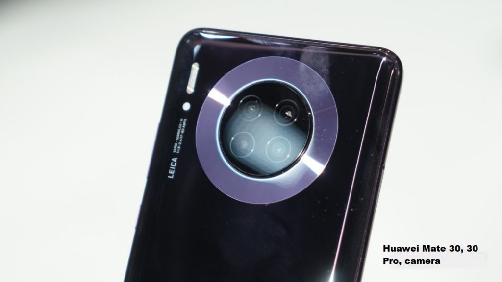 Huawei Mate 30, 30 Pro, 30 RS camera