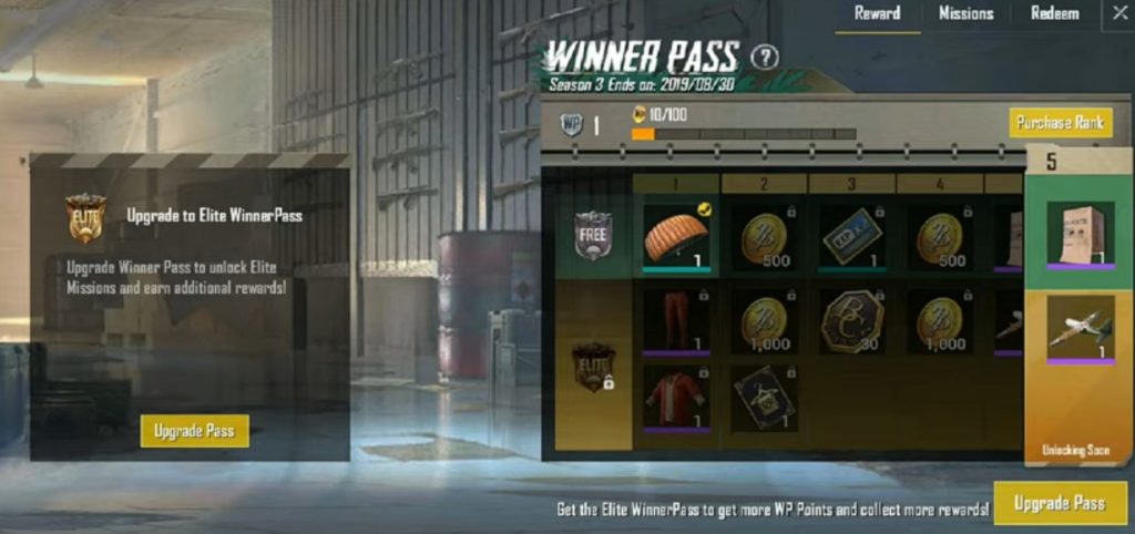 PUBG Mobile Lite Winner Pass
