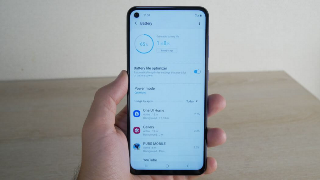 Galaxy A60 M40 Battery Life