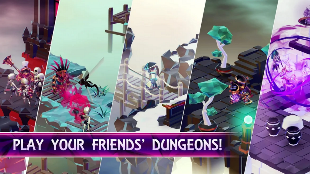 Play your friends' Dungeon