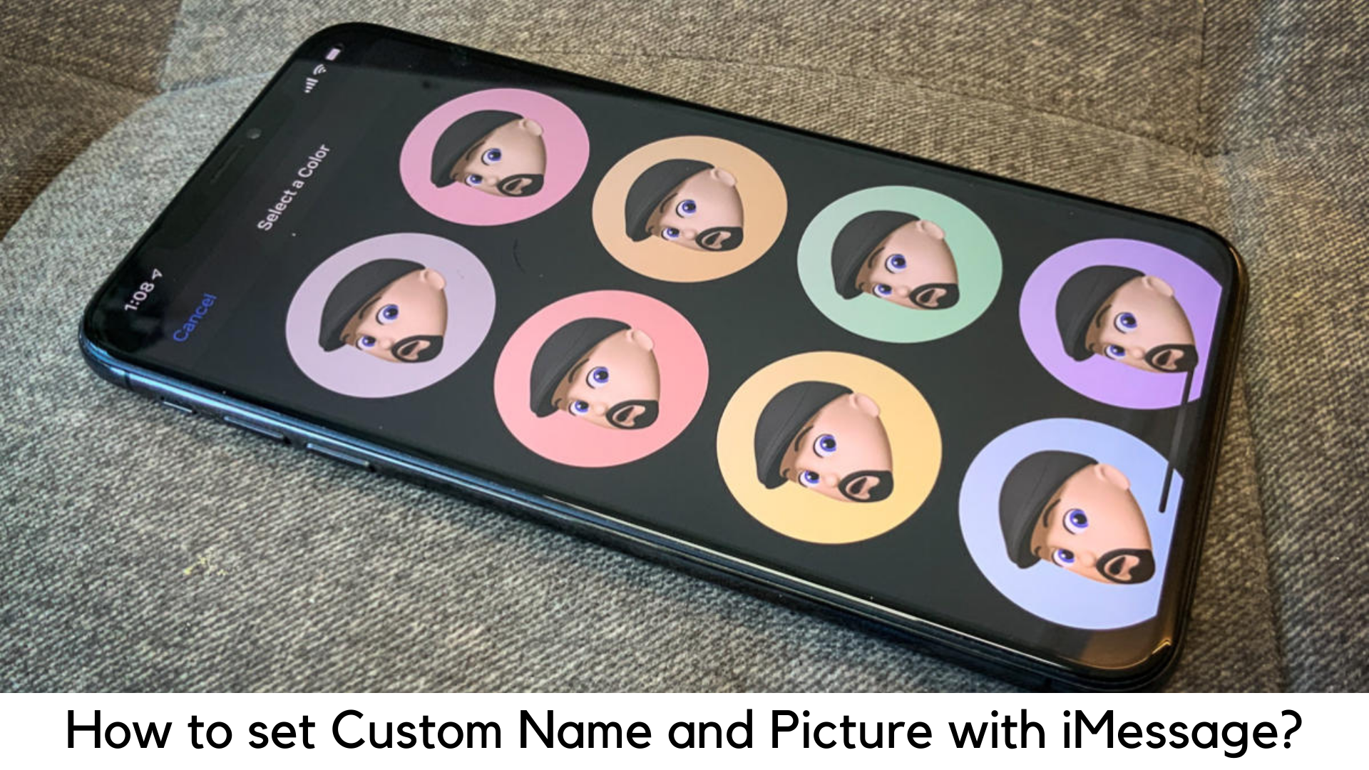 How to Set a Custom Name and Profile Photo