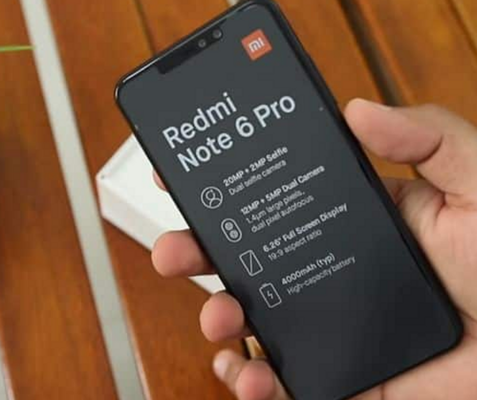 Key Specs of Xiaomi Note 6 Pro
