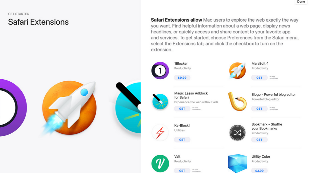 safari extensions