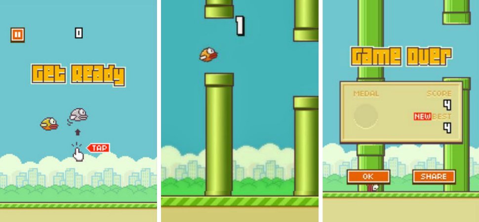 Flappy Royale reinvents Flappy Bird for a post