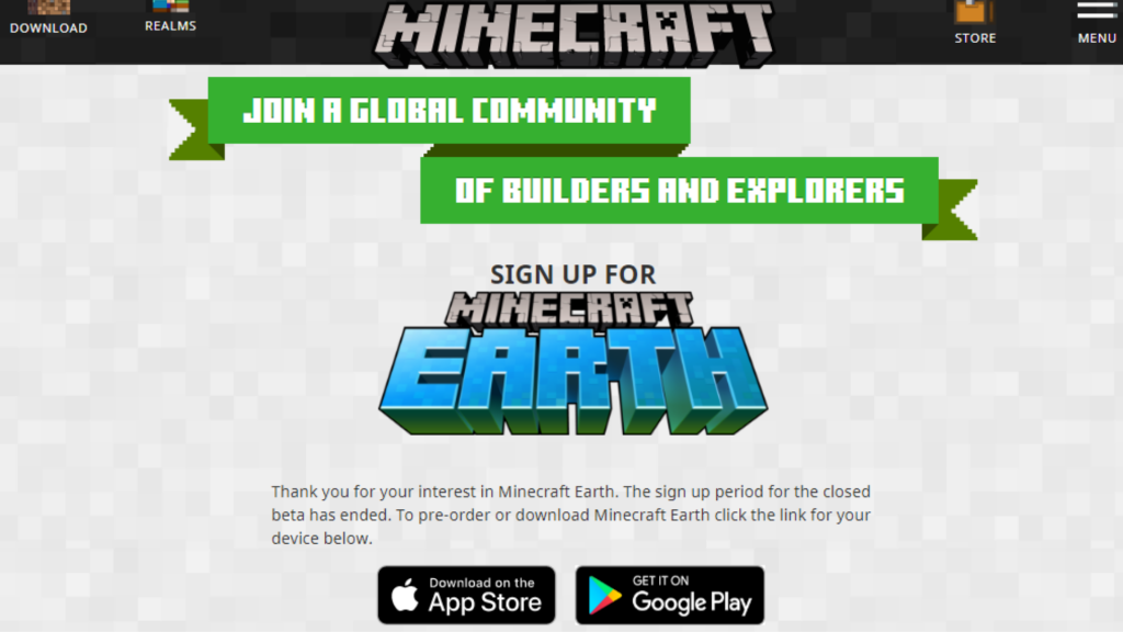 How to sign up for Minecraft Earth and get an early AR adventure?