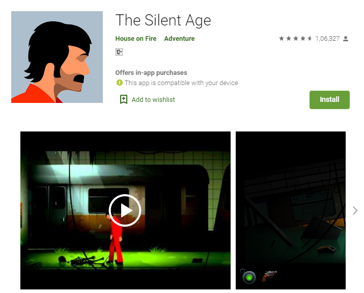 Best Adventure Games for Android - The Silent Age 