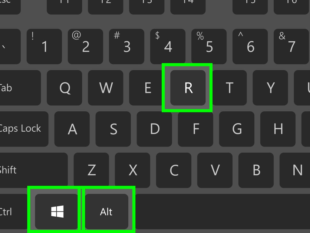 record your laptop screen in the PowerPoint