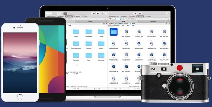 Android To Mac File Transfer: Commander One