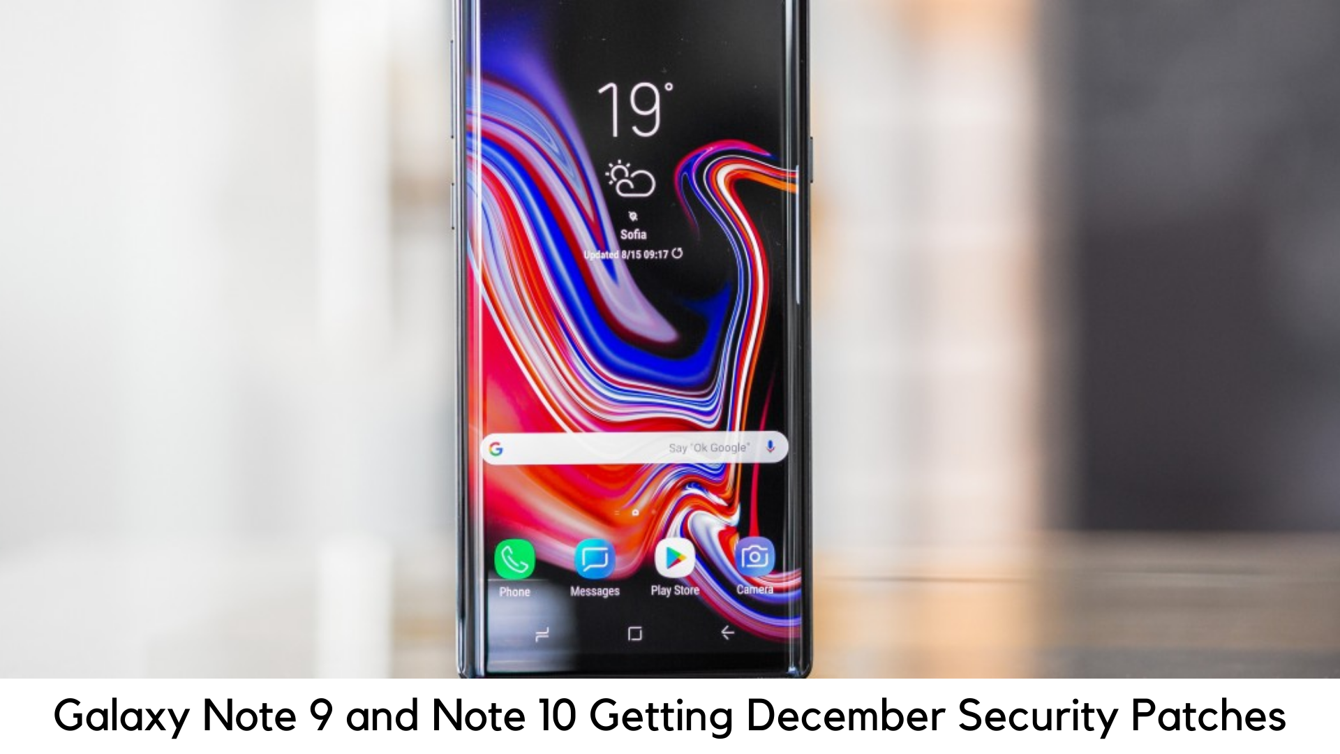 Samsung Galaxy Note 9 and Note 10
