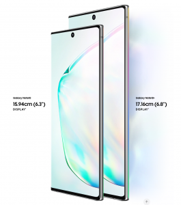Galaxy Note 10 Plus Display