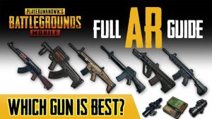 PUBG Mobile Weapons