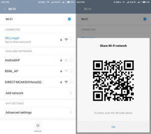 Share WiFi Passwords