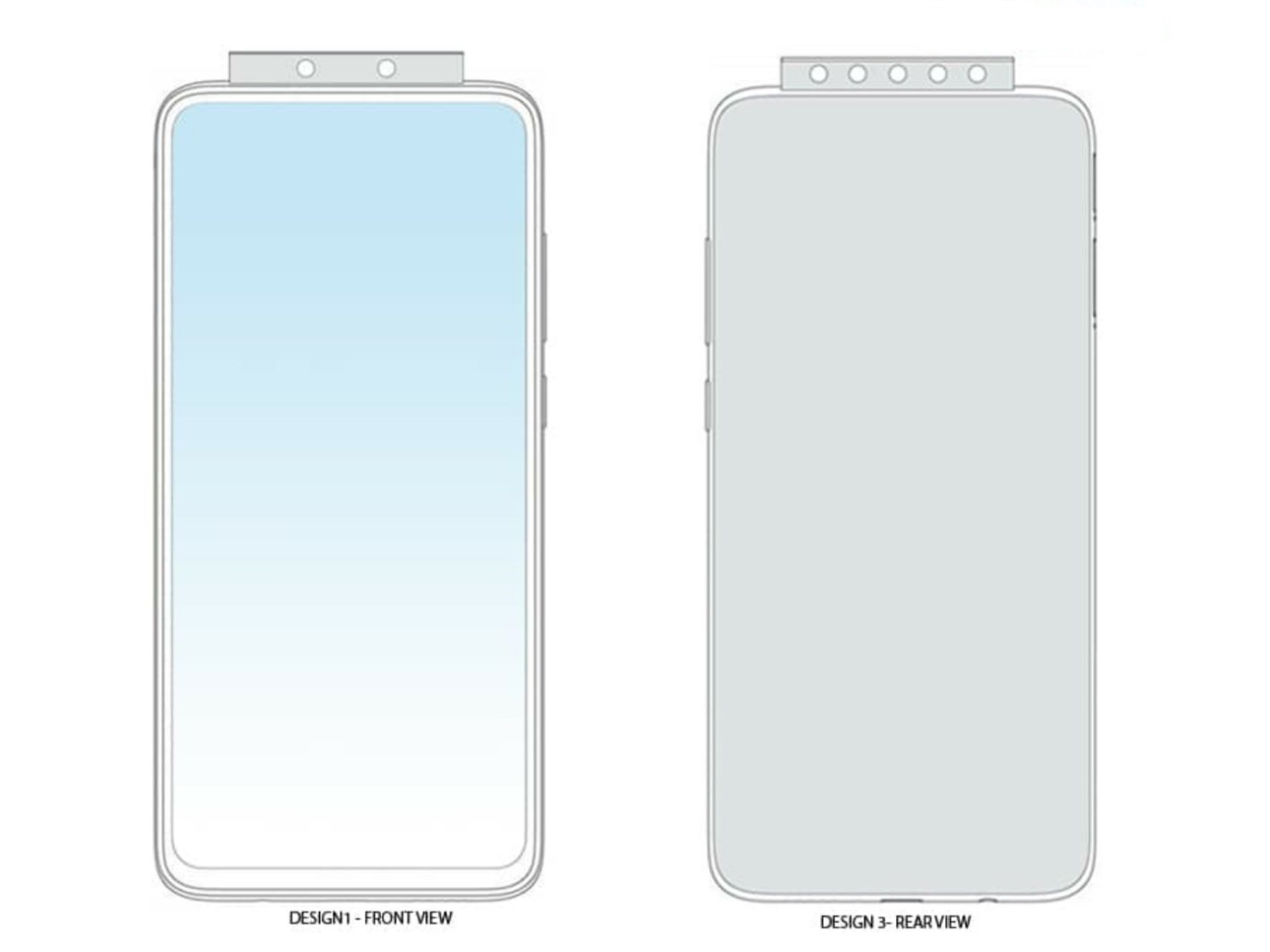 Xiaomi’s New Patent Reveals Another Foldable Phone With 5 Pop-Up Cameras