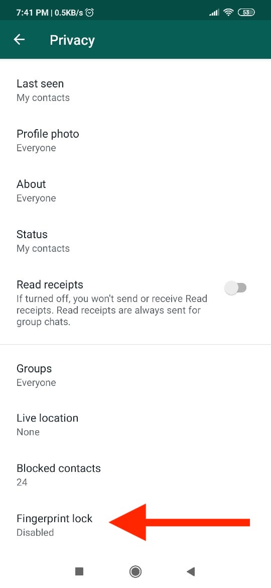 Seven Step Guide to Setting up Fingerprint Lock on WhatsApp.edited