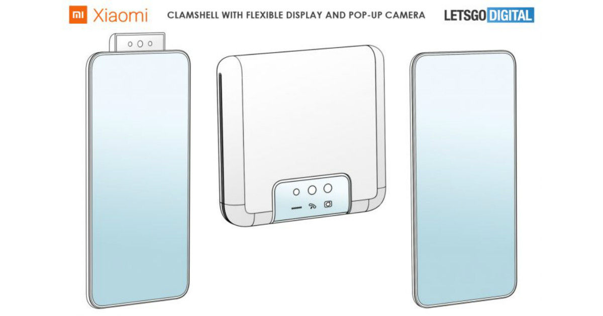 Xiaomi Foldable Phone With Moto-Razr Like Camshell Design In A New Patent